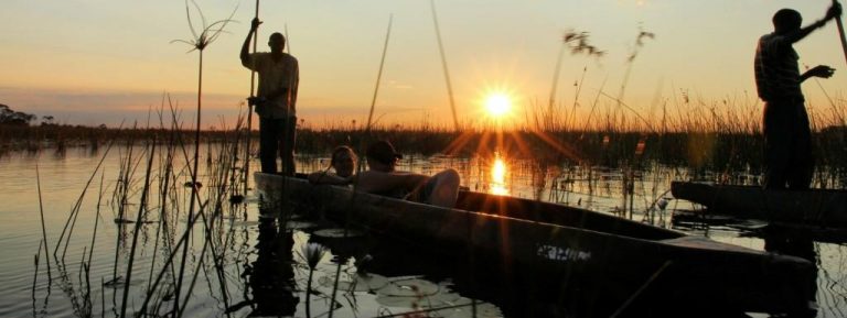 El Delta del Okavango, el río Chobe y el Zambeze finalizando en las Cataratas Victoria