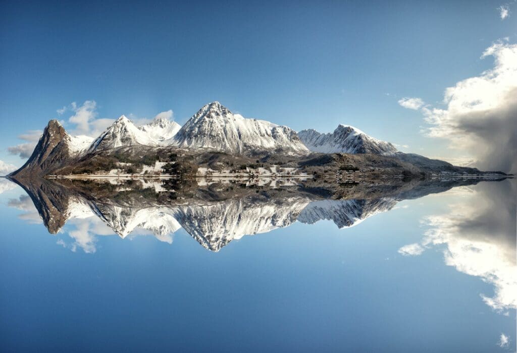 
Fiordos Noruegos en invierno
