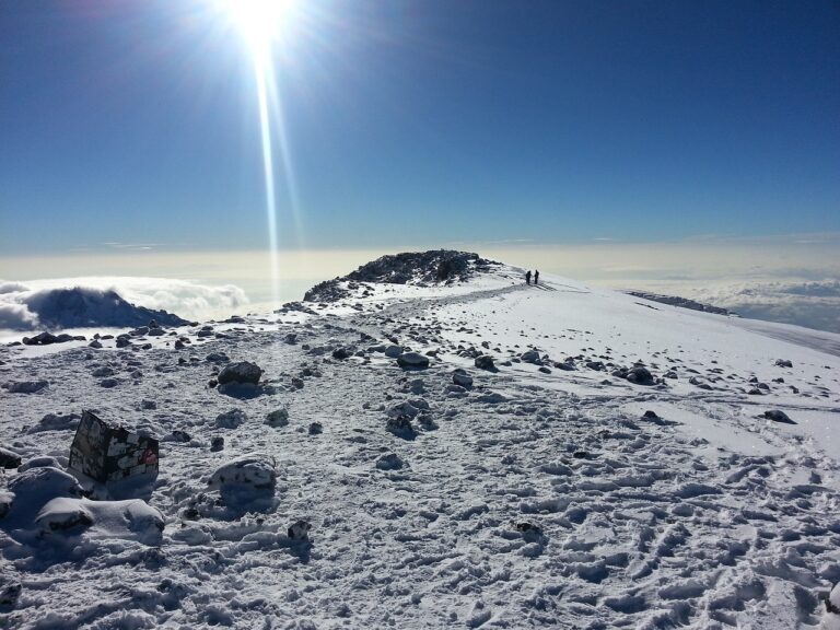 Respira en lo más alto de África