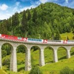 Suiza en el Glacier Express