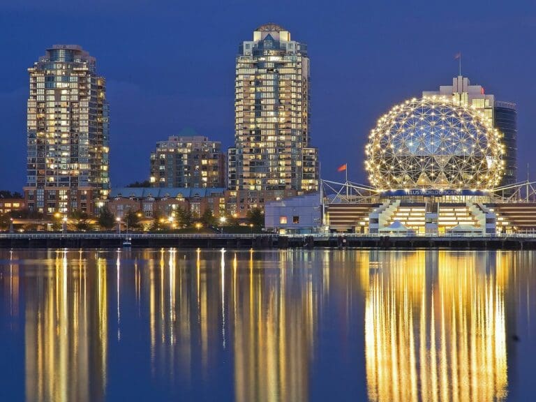 Cultura canadiense y naturaleza en invierno